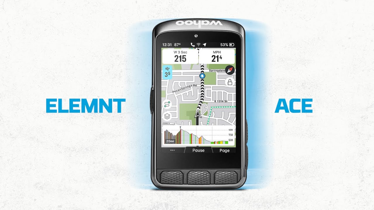 Wahoo ELEMNT ACE GPS Cycling Computer - D Byk Store