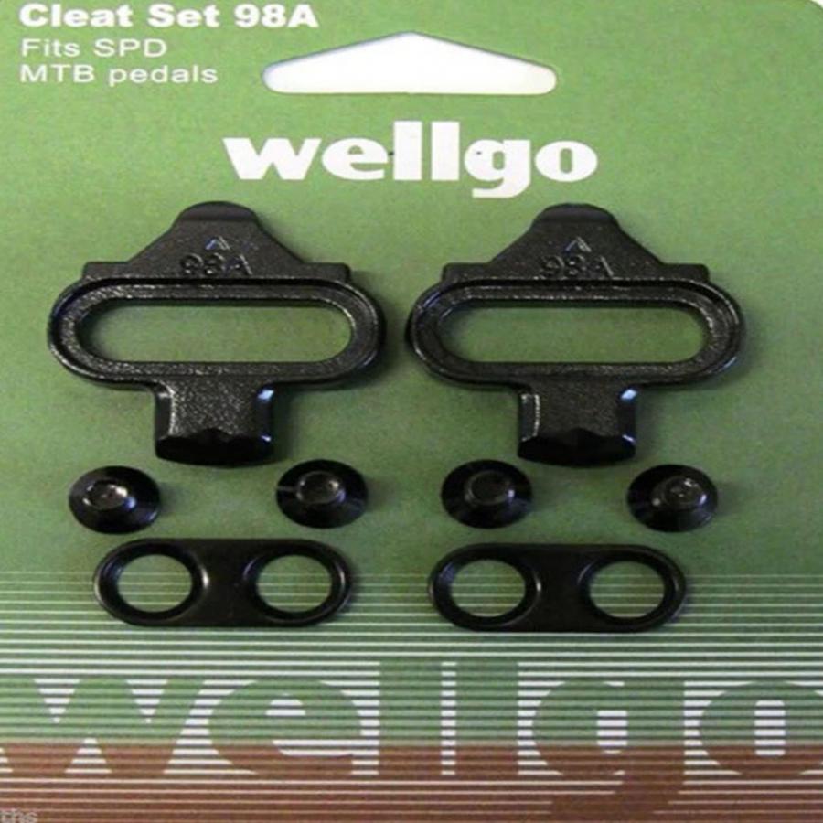 Wellgo 98A Cleat for MTB Pedal (Shimano SPD Compatible) - D Byk Store