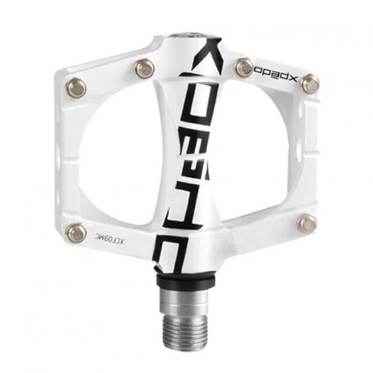 Xpedo TRVS 9 Flat Pedal - White - D Byk Store