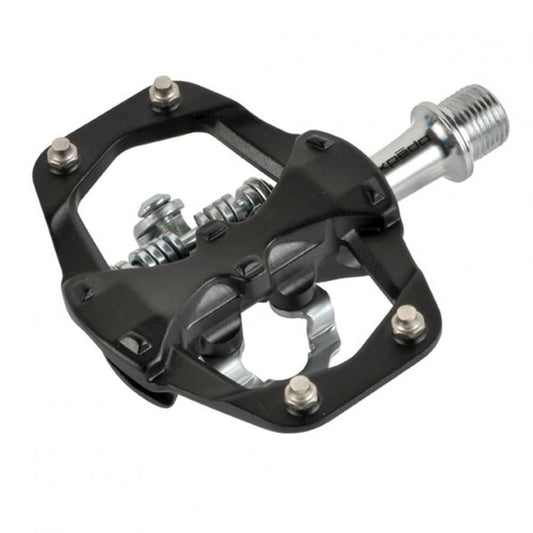 Xpedo TRVS Duo Clipless Pedal (One Side SPD) - Black - D Byk Store