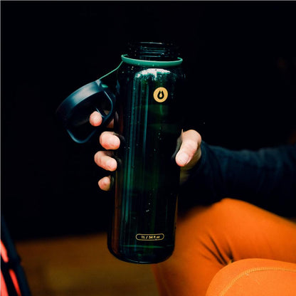 Hydrapak Recon Clip & Carry Water Bottle - Bay Blue (1 Litre) - D Byk Store