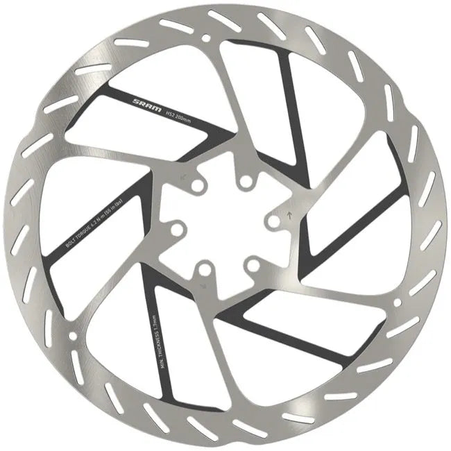 SRAM HS2 6-Bolt Disc Brake Rotor (Rounded) - D Byk Store