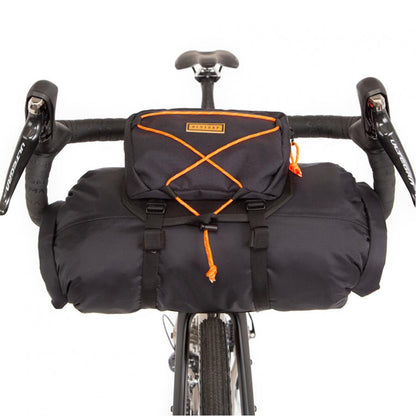 Restrap Handlebar Bag - Black/Orange (Small) - D Byk Store