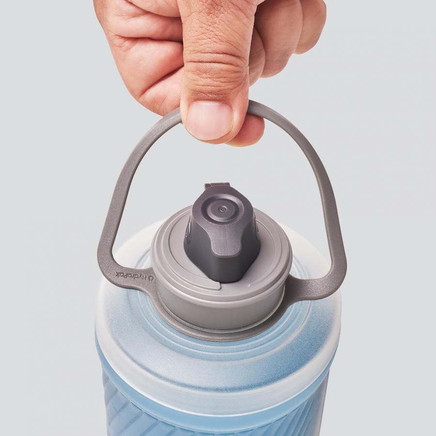 Hydrapak Flux Flexible Bottle - Tahoe Blue (750ml) - D Byk Store