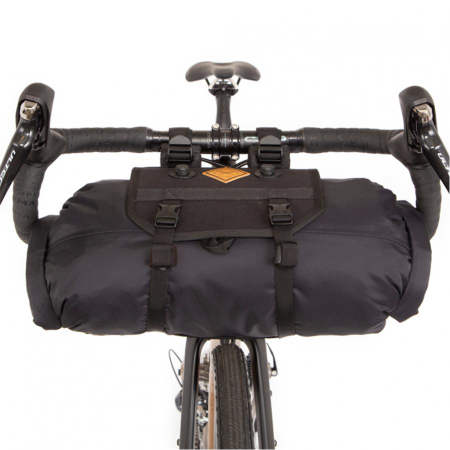 Restrap Handlebar Bag - Black/Orange (Large) - D Byk Store