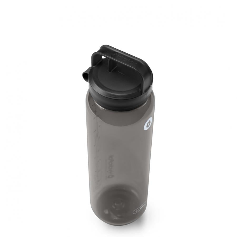 Hydrapak Recon Clip & Carry Water Bottle - Charcoal Grey (1 Litre) - D Byk Store