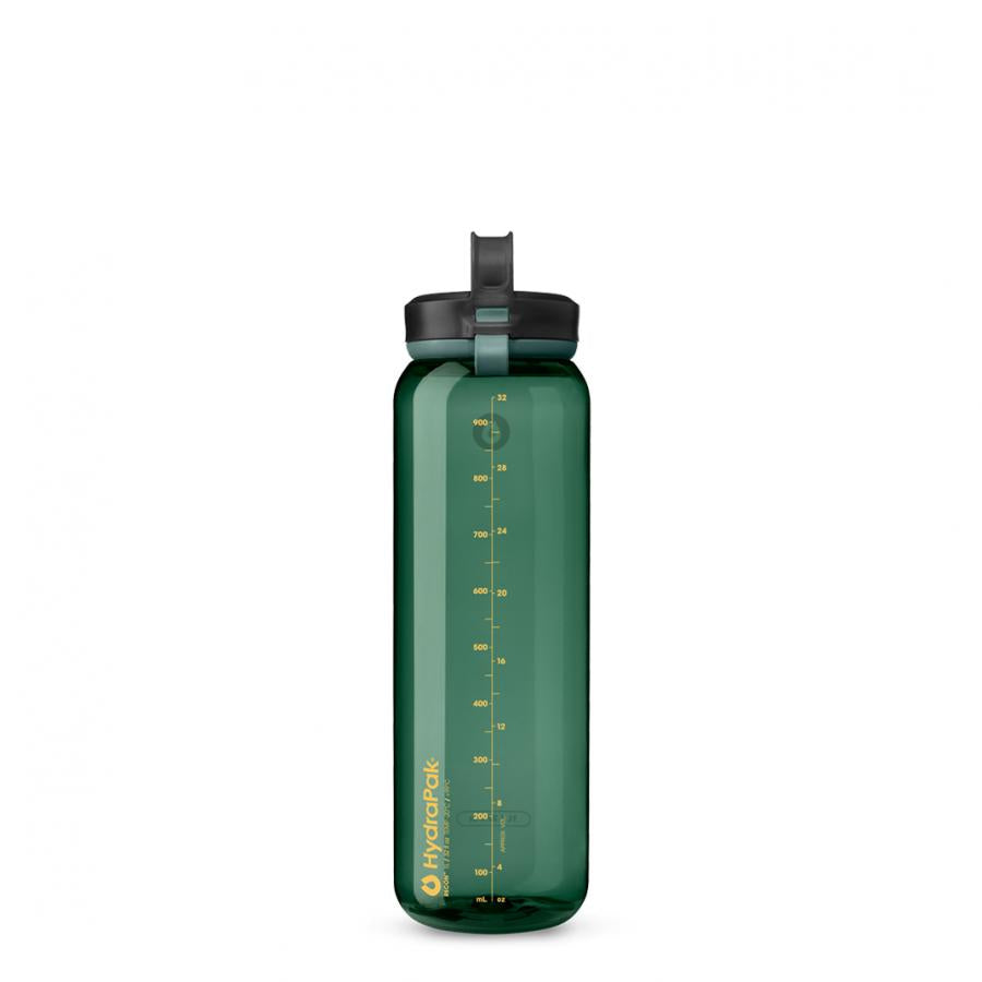 Hydrapak Recon Clip & Carry Water Bottle - Aspen Green (1 Litre) - D Byk Store