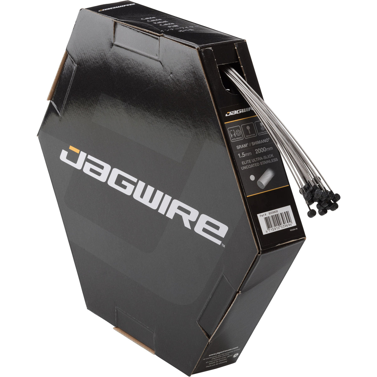 Jagwire Elite Ultra-Slick MTB Brake Cable 1.5 x 2000mm - Box of 25 - D Byk Store