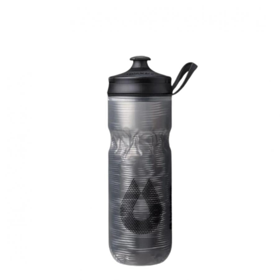 Hydrapak Polar Sport Insulated Pulse Bottle - Black (600ml) - D Byk Store