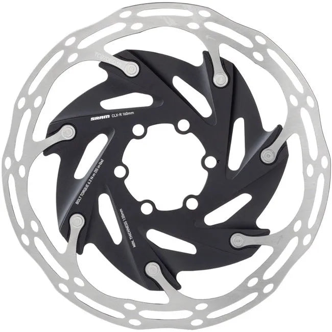SRAM CenterLine XR Rounded 6-Bolt Disc Brake Rotor 160mm - D Byk Store