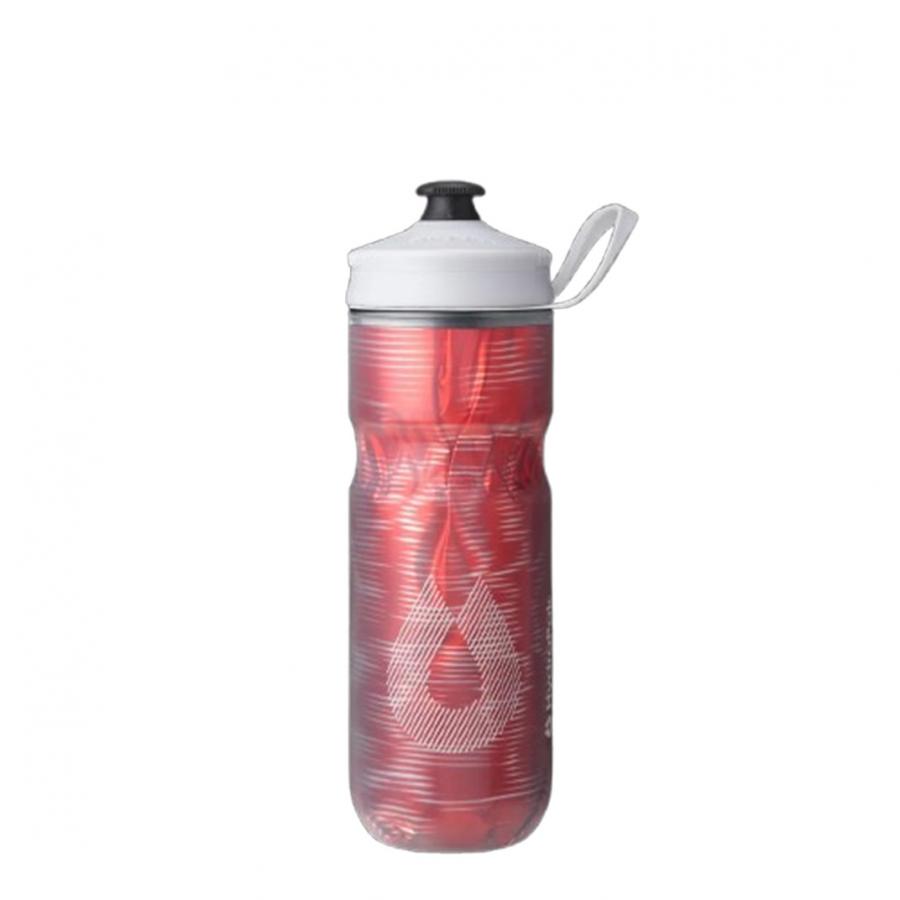Hydrapak Polar Sport Insulated Pulse Bottle - Red (600ml) - D Byk Store