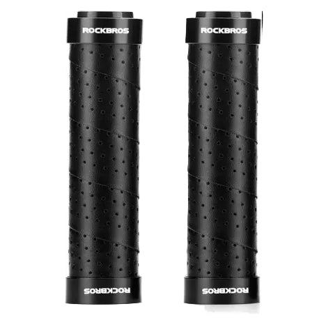 Rockbros MTB Double Lock Grips - Black - D Byk Store