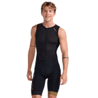 2XU Light Speed Front Zip Trisuit - Black/Gold - D Byk Store