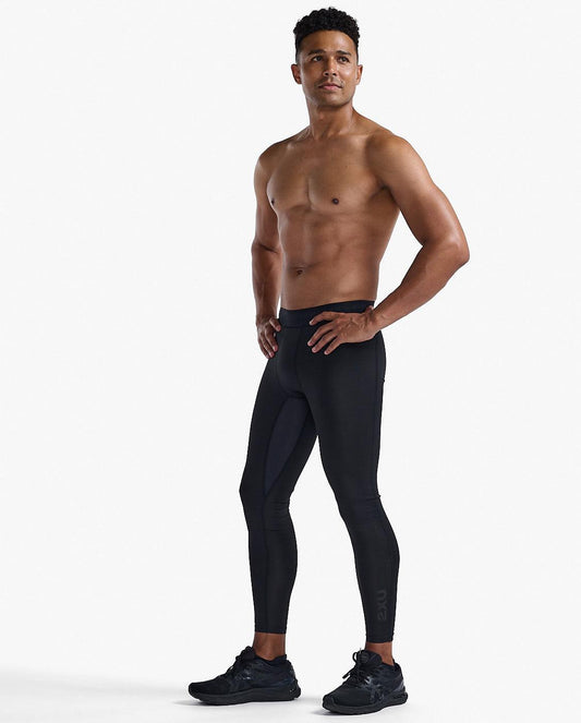 2XU Men's Base Layer Compression Tights - Black/Nero - D Byk Store