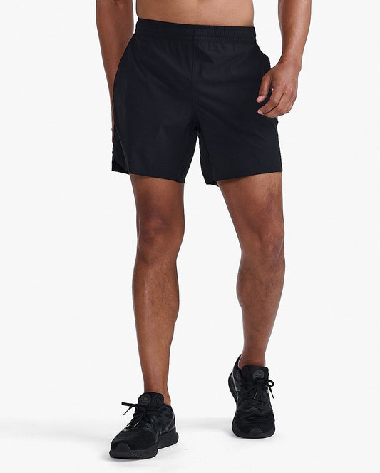 2XU Men's Motion 6 Inch Shorts - Black/Black - D Byk Store