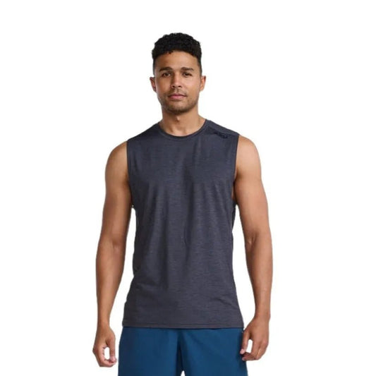 2XU Men's Motion Tank - India Ink/Black - D Byk Store