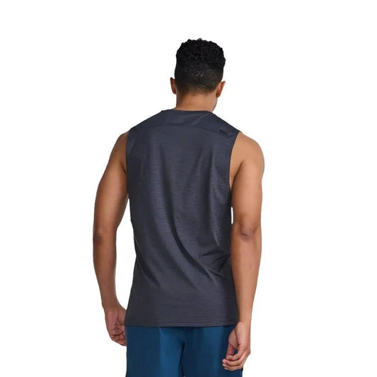 2XU Men's Motion Tank - India Ink/Black - D Byk Store