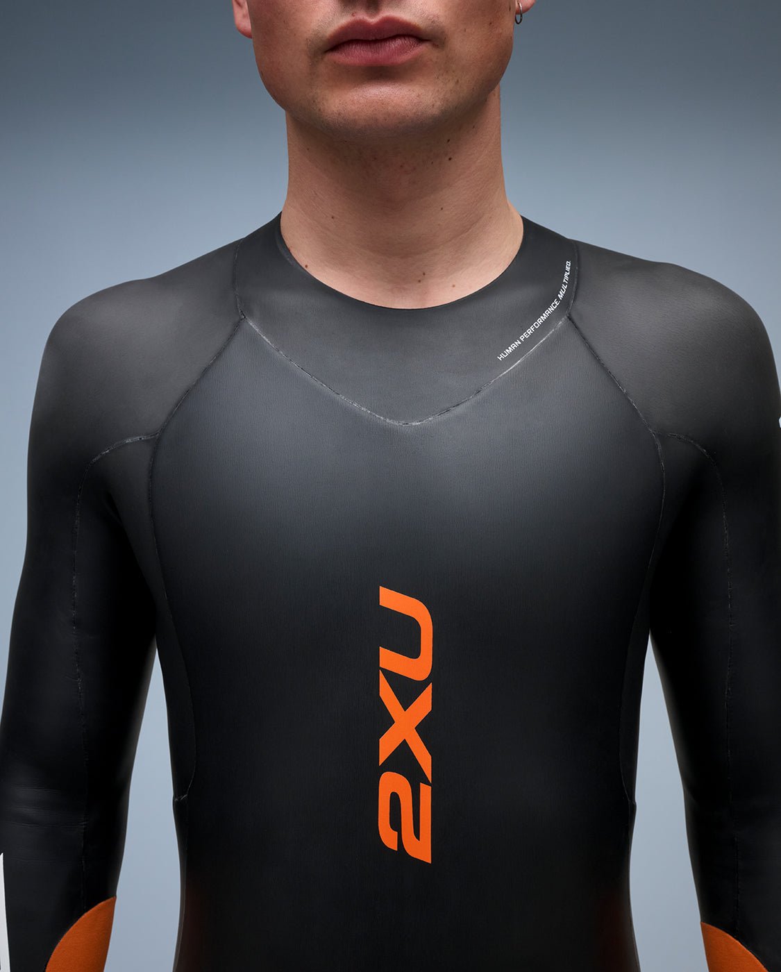 2XU Men's Propel:1 Wetsuit - Black/Solar Orange - D Byk Store