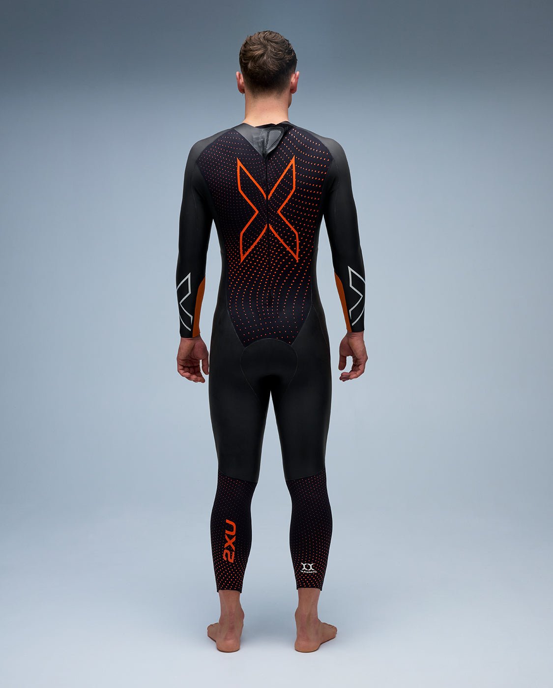 2XU Men's Propel:1 Wetsuit - Black/Solar Orange - D Byk Store