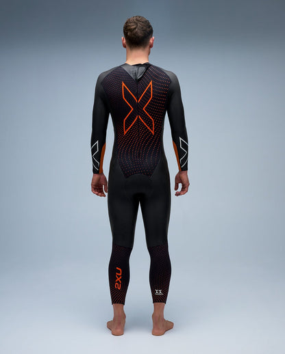 2XU Men's Propel:1 Wetsuit - Black/Solar Orange - D Byk Store