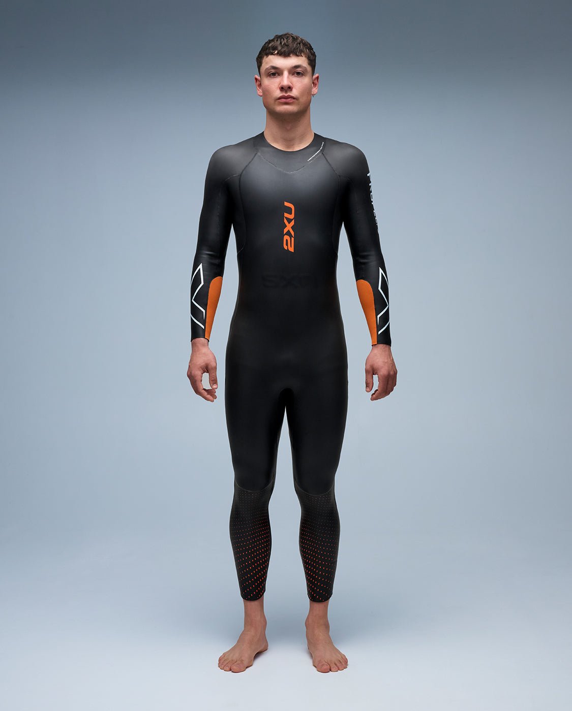 2XU Men's Propel:1 Wetsuit - Black/Solar Orange - D Byk Store