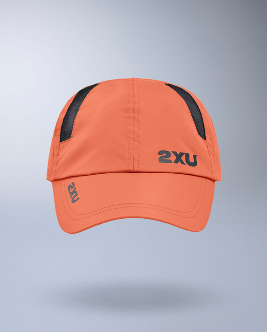 2XU Run Cap - Ember/Black - D Byk Store