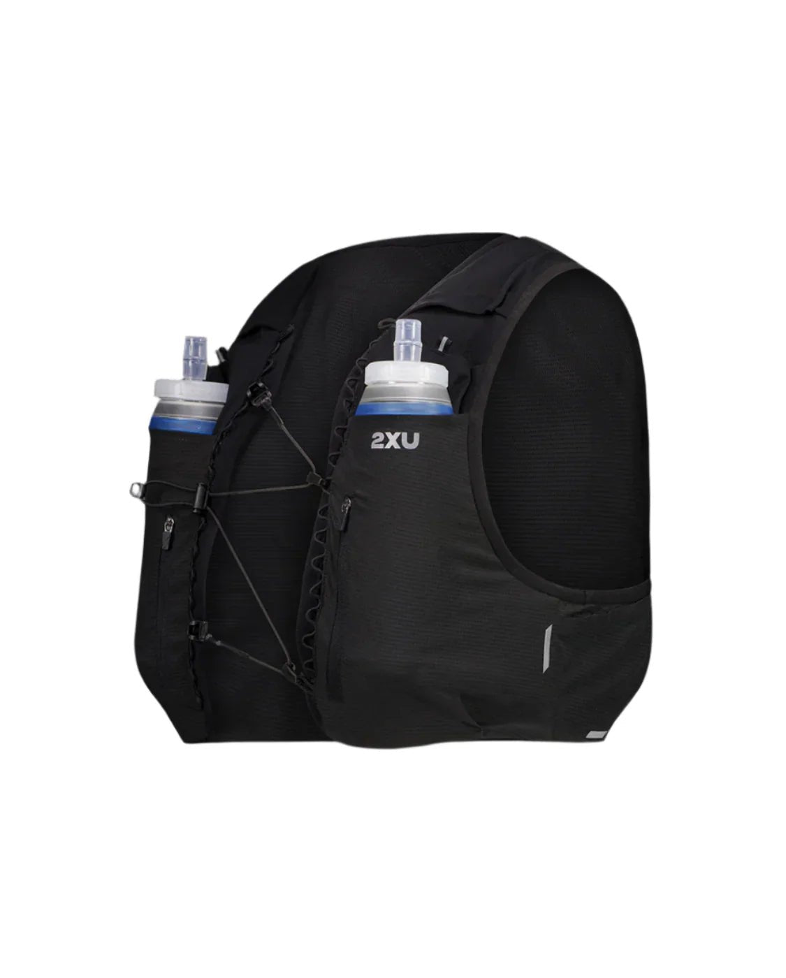 2XU Run Hydration Vest - Black/Silver Reflective - D Byk Store