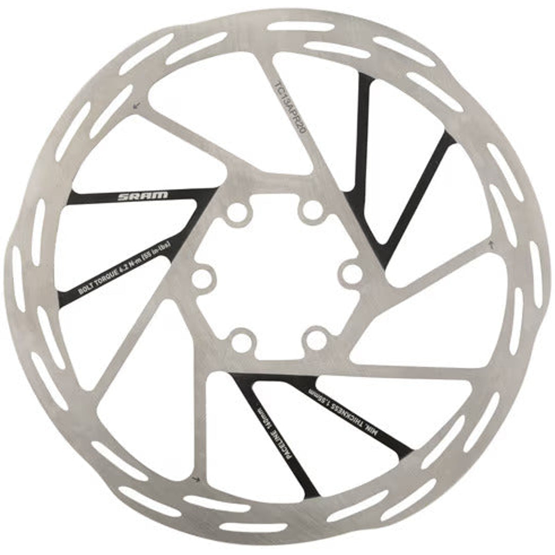 SRAM Paceline 6-Bolt Disc Brake Rotor 160mm (Rounded) - D Byk Store