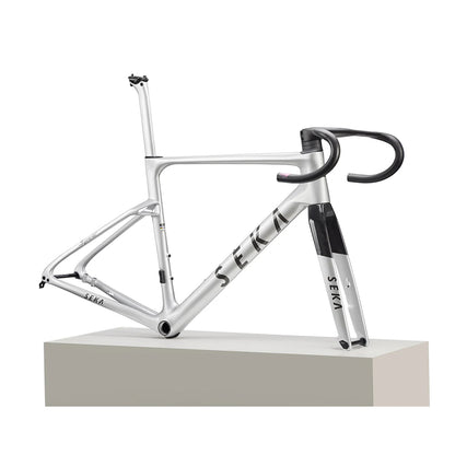SEKA Spear Frameset - Achromatic Silver