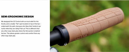 WTB CZ Control Single Clamp Grip - Tan - D Byk Store