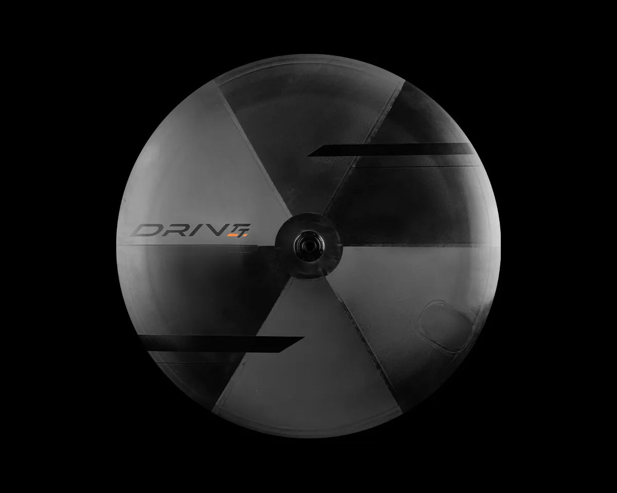Elite Wheels Drive TT Disc Wheel - Black decal, non-drive side