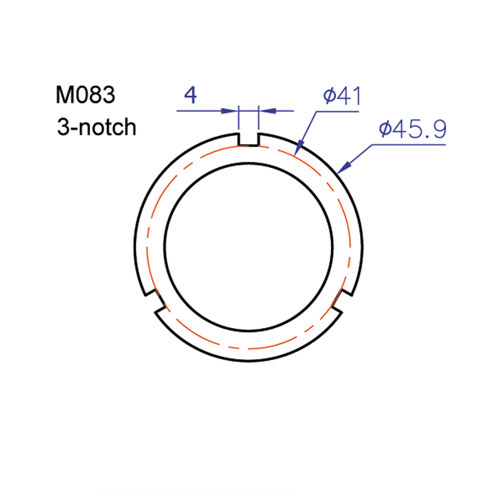Icetoolz M083 BB Installation Tool for 3-Notch Lockring - D Byk Store