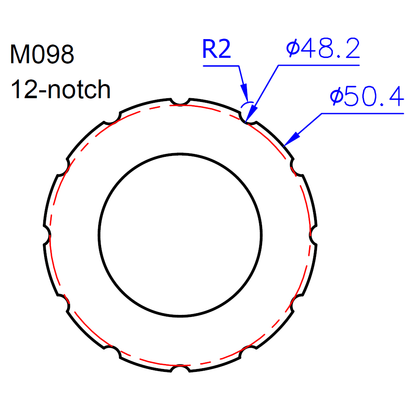 Icetoolz M098 T47 12-Notch BB Installation Tool - D Byk Store