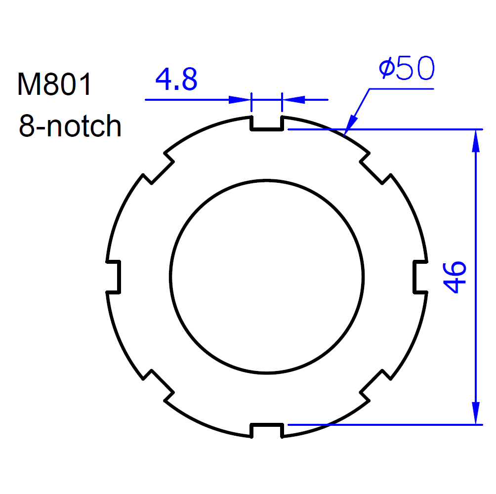 Icetoolz M801 Lockring Tool for Bosch Active / Performance Line - D Byk Store