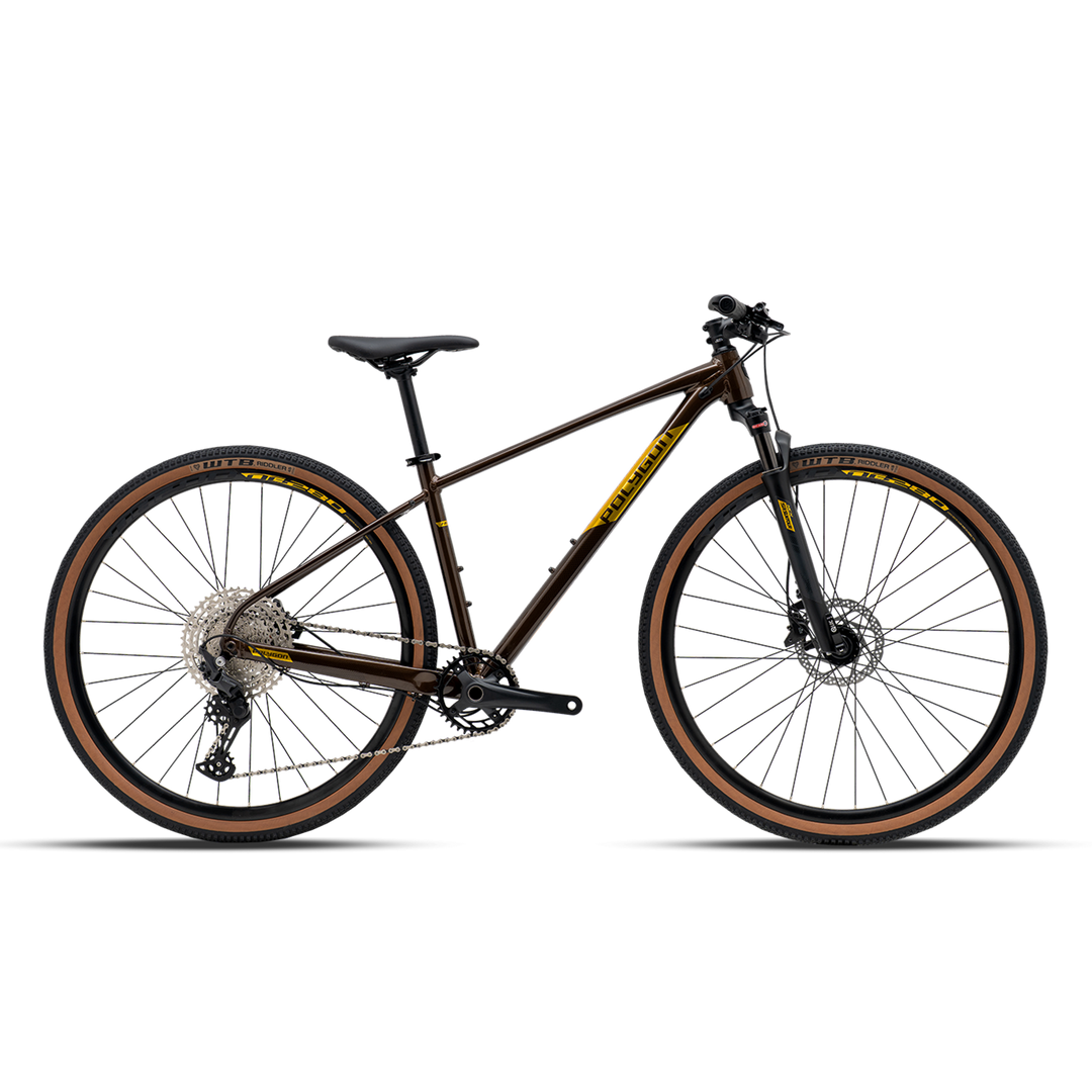 Polygon Heist X7 2022 - Brown/Gold - D Byk Store