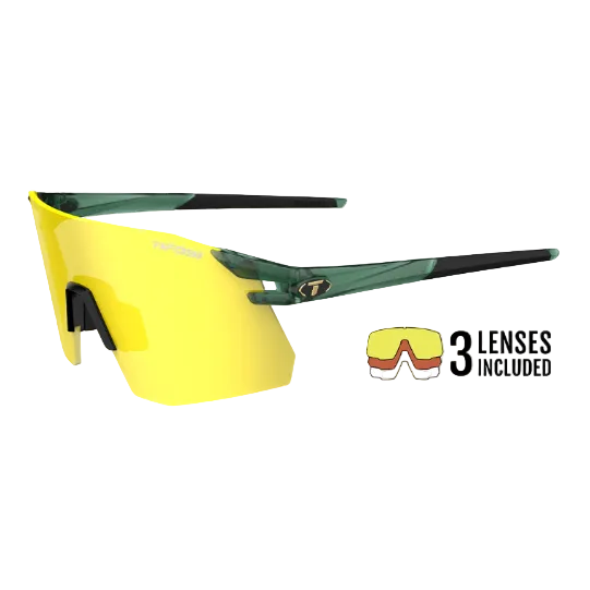 Tifosi Moab XC Sunglasses - Forest Vapor / Interchange (3 lenses) - D Byk Store