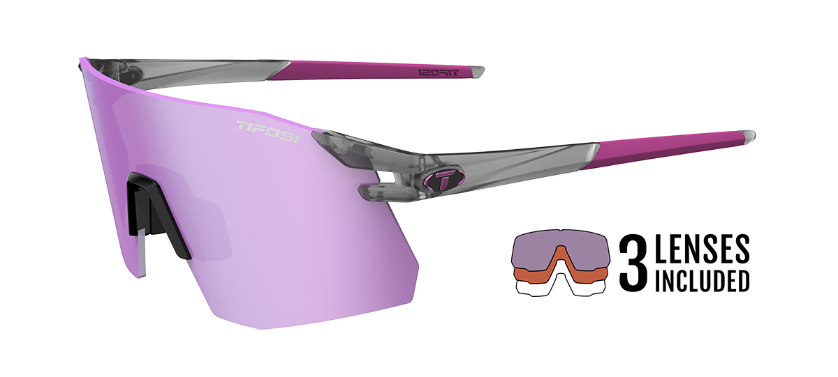 Tifosi Moab XC Sunglasses - Satin Vapor / Interchange (3 lenses) - D Byk Store