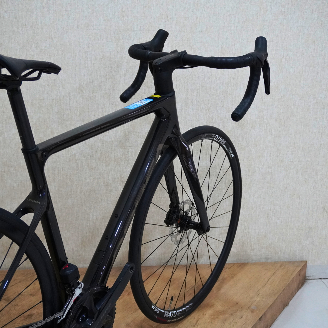 Orbea Orca M31eTEAM - Raw Carbon-Titanium (Gloss) 105 Di2