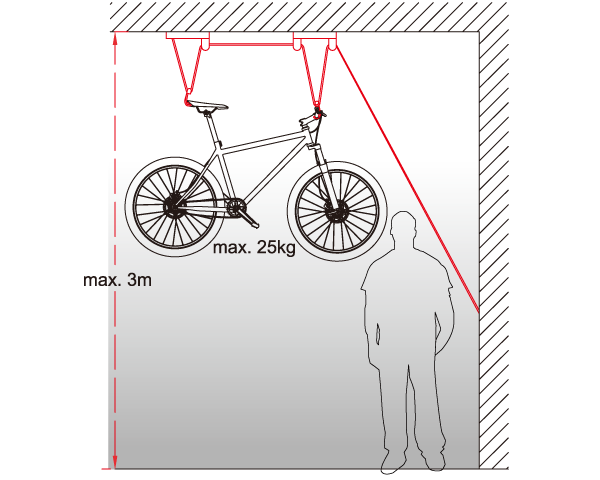 Icetoolz P621 Eagle Bicycle Lifter - D Byk Store