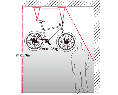 Icetoolz P621 Eagle Bicycle Lifter - D Byk Store