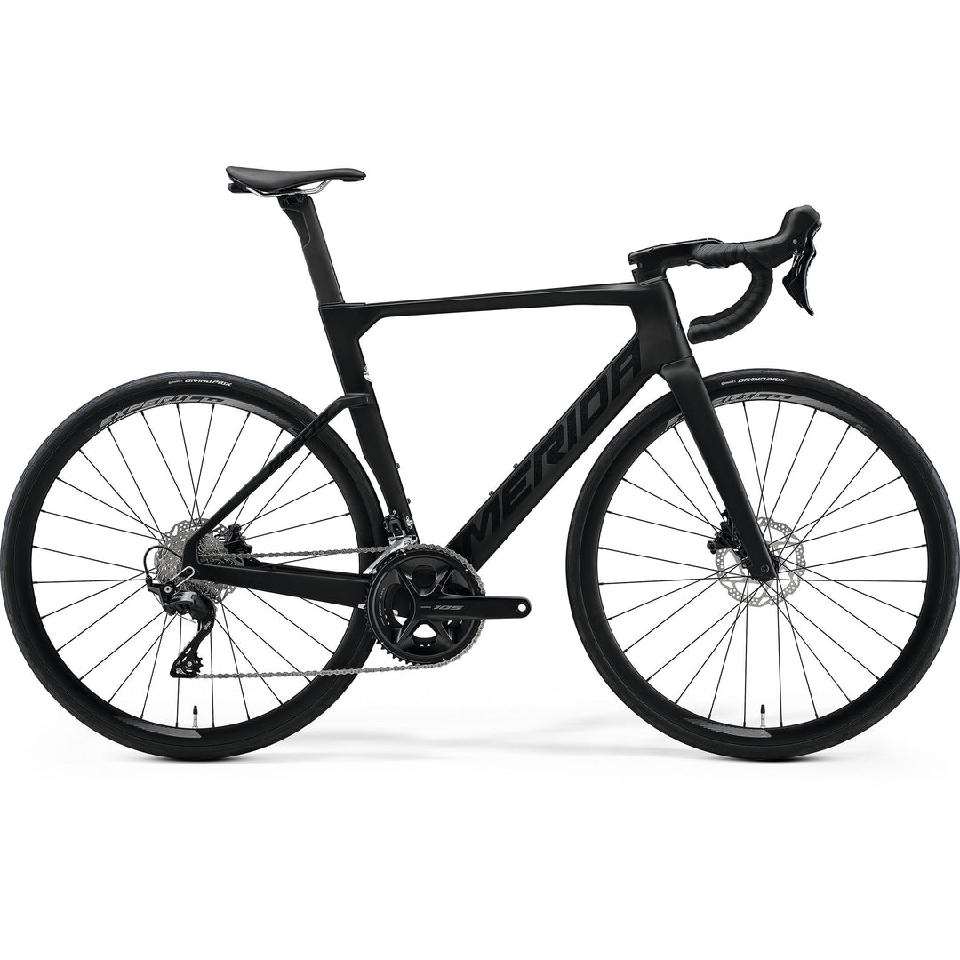 Merida Reacto 4000 Frameset 2026 - Silk Black (Glossy Dark Silver) - D Byk Store