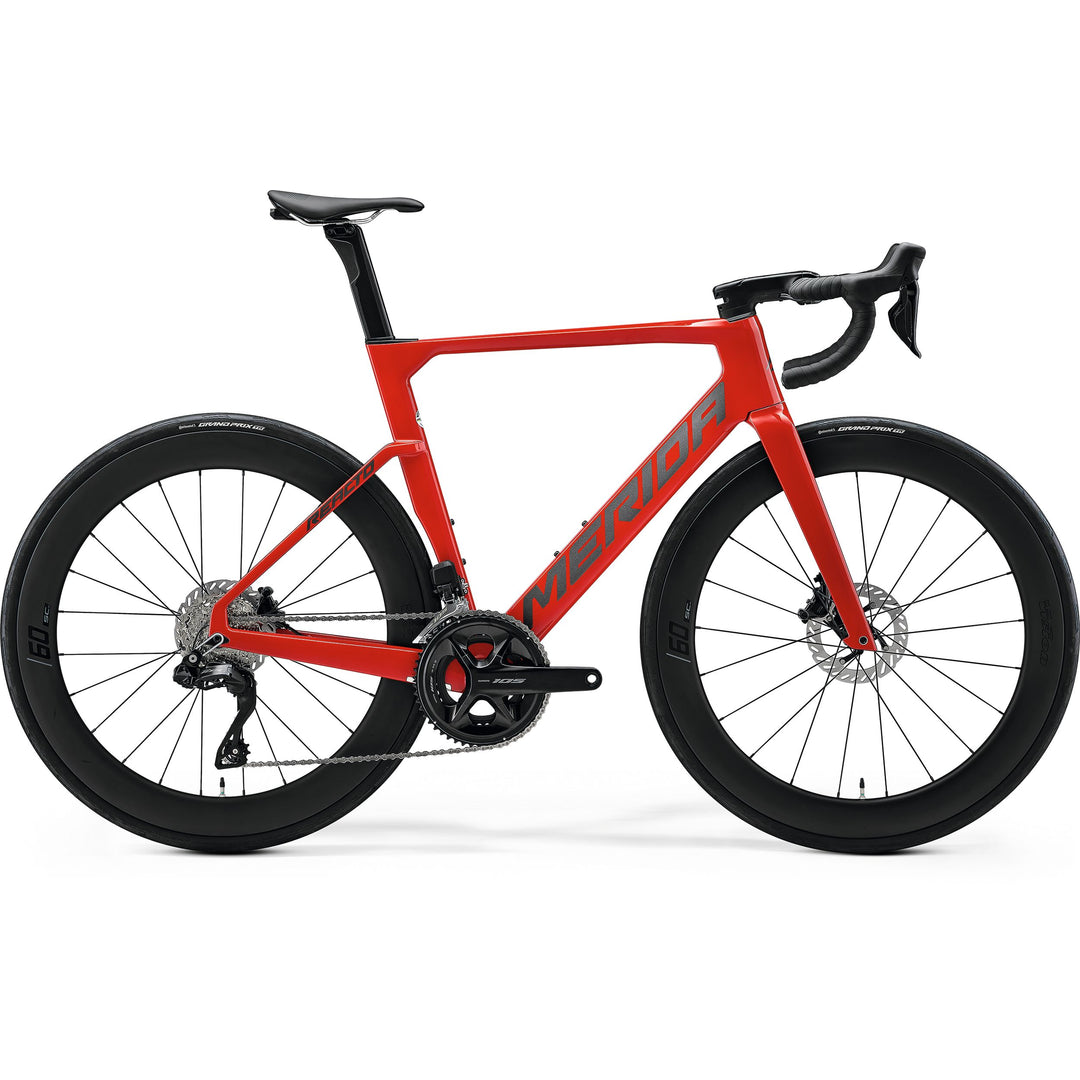 Merida Reacto 6000 Frameset 2026 - Dark Race Red (Gunmetal Grey) - D Byk Store