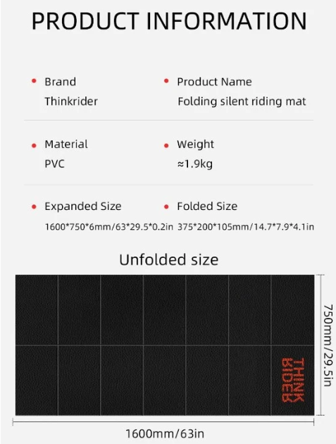 ThinkRider Trainer Mat
