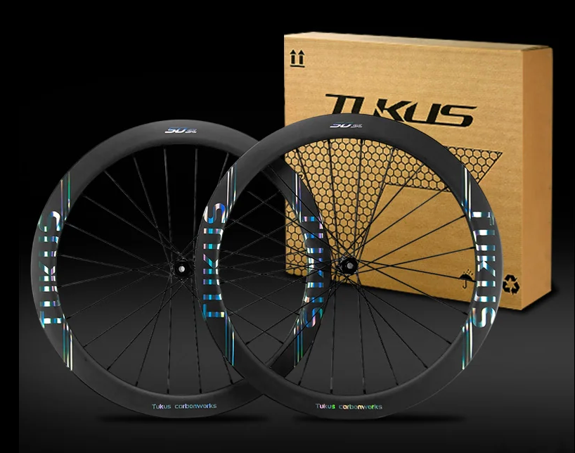 Tukuswheels VELO-C50 - Disc Brake - Shimano - Centerlock Thru-Axle - Silver