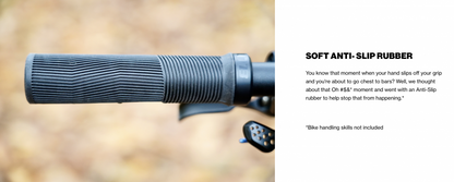 WTB Wavelength Single Clamp Grip - Black - D Byk Store