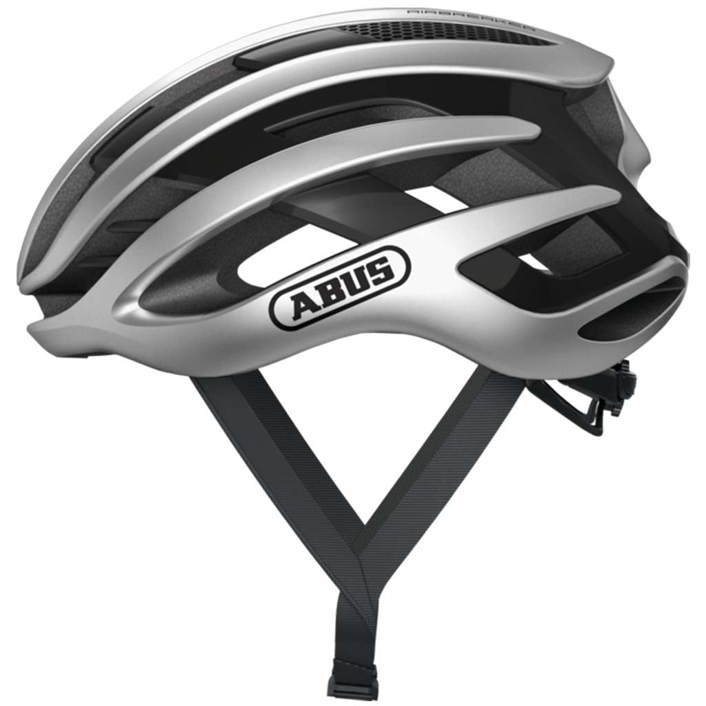 Abus Airbreaker Helmet - Gleam Silver - D Byk Store