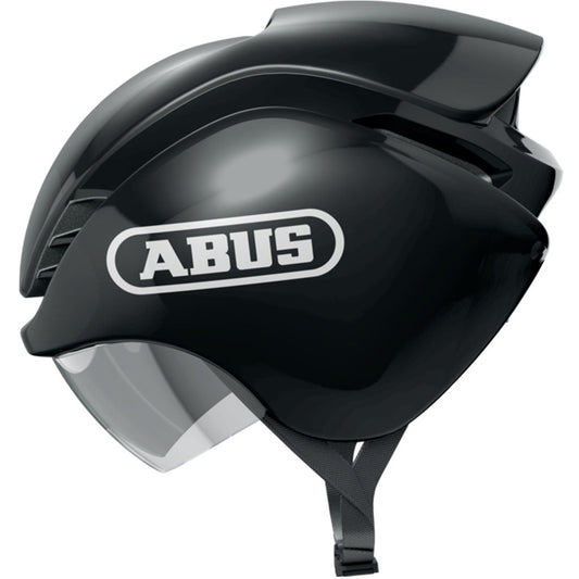 Abus Gamechanger Triathlon Helmet - Shiny Black - D Byk Store