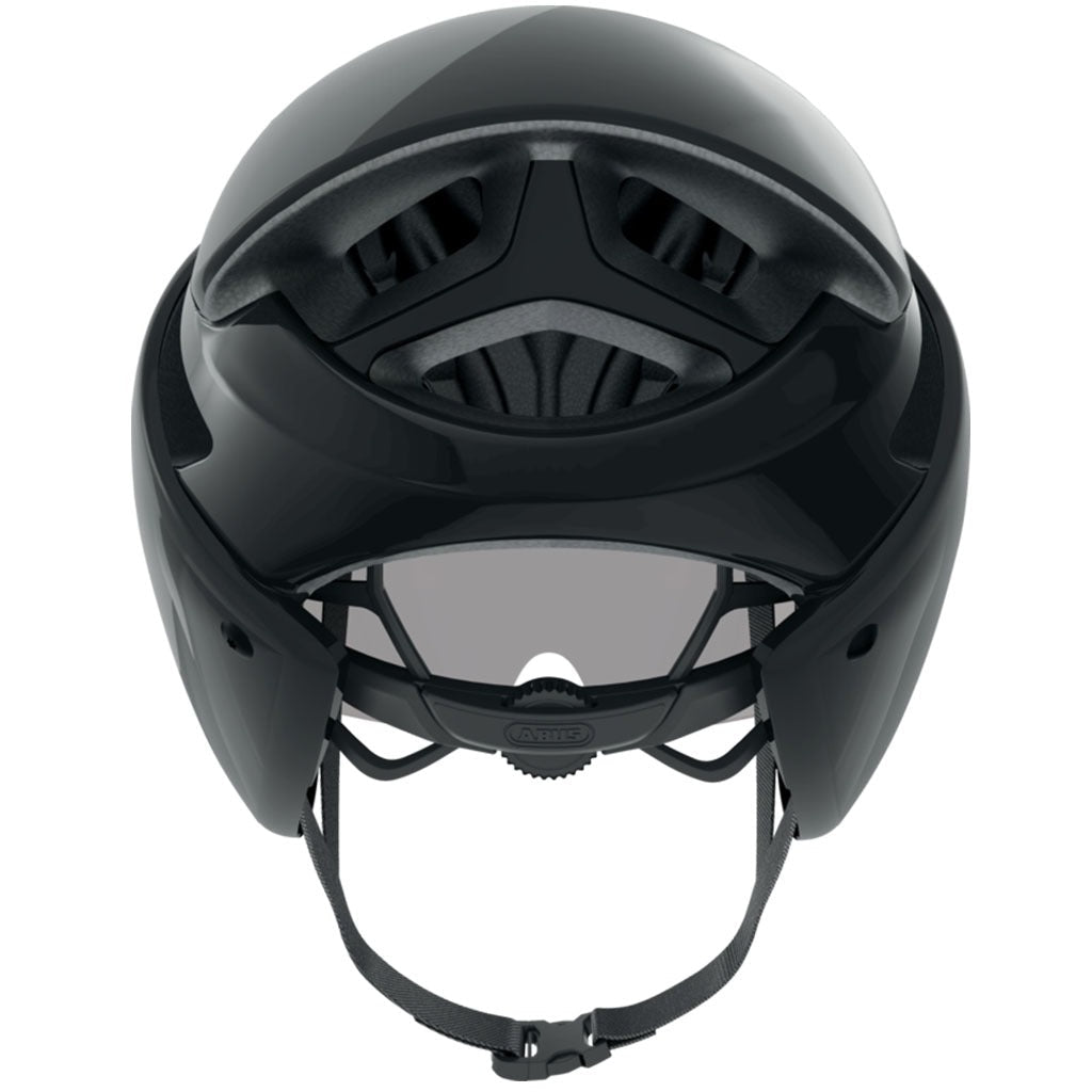 Abus Gamechanger Triathlon Helmet - Shiny Black - D Byk Store