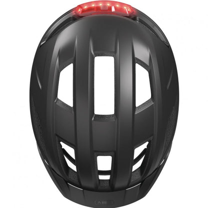 Abus LOWK-Y LED Helmet-Velvet Black - D Byk Store