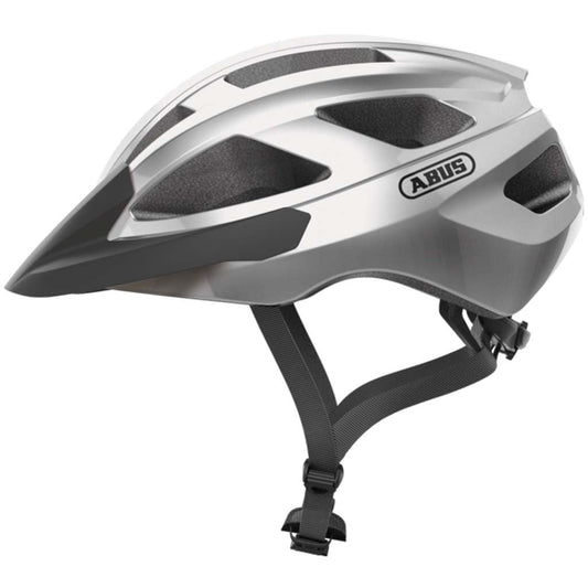 Abus Macator Helmet - Gleam Silver - D Byk Store